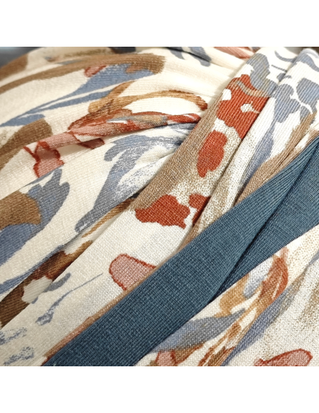 LUCIA CAMPIÑA - Pañuelo Cintas Largas Bambú y algodón - CAREBELL HEADWEAR