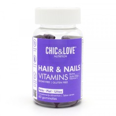 CHIC & LOVE - Gominolas de vitaminas · Pelo y uñas.