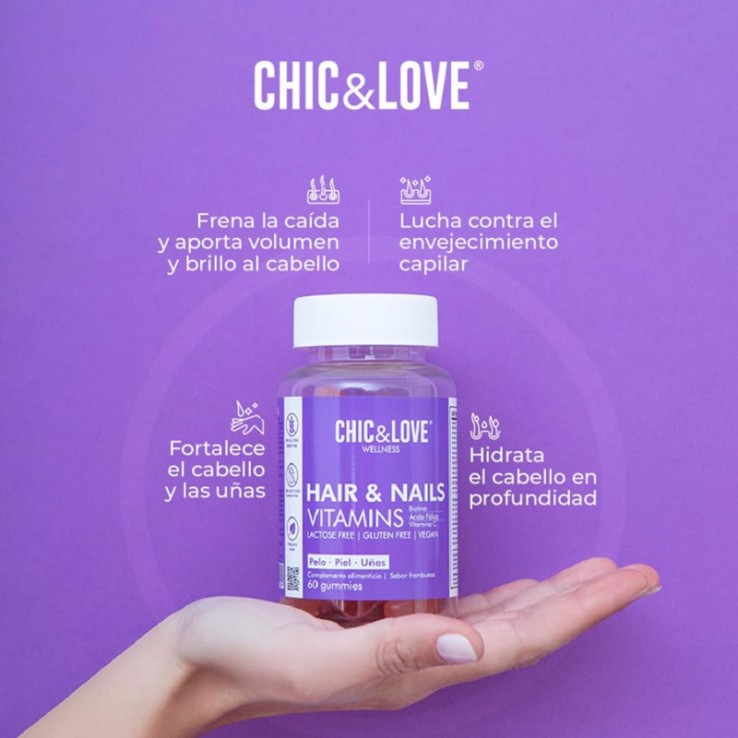 CHIC & LOVE - Gominolas de vitaminas · Pelo y...