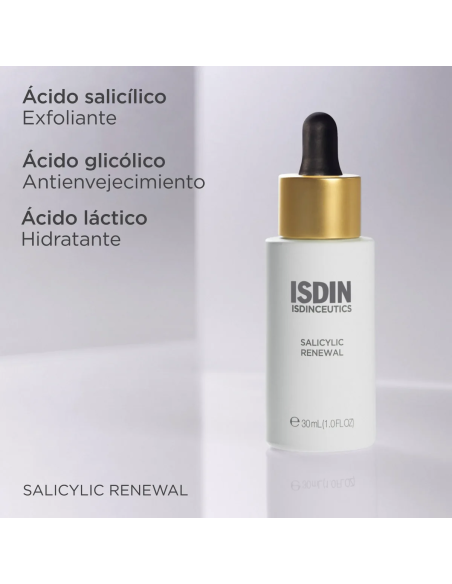 ISDINCEUTICS - Sérum Exfoliante Anti-Imperfecciones y Anti-Edad con Ácido Salicílico