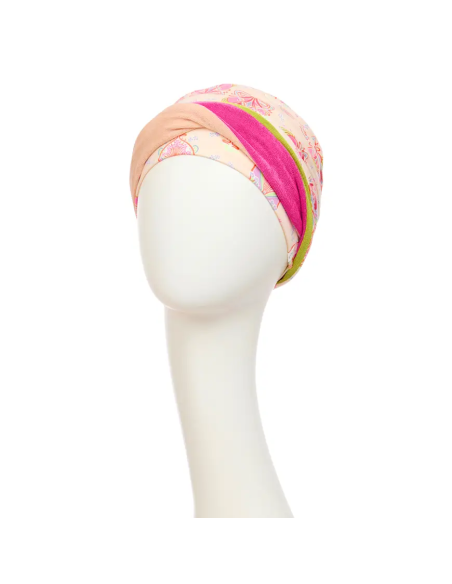 SHAKTI Crocus Kaleidos - Turbante Bambu Viscosa - CHRISTINE HEADWEAR