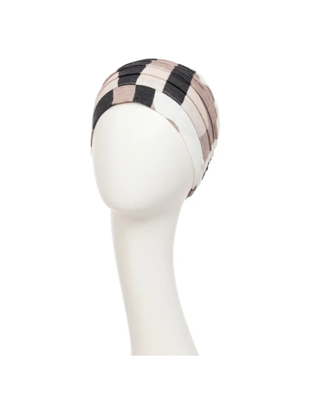 YOGA SQUARES AND ANGLES - Turbante Bambú Viscosa - CHRISTINE HEADWEAR