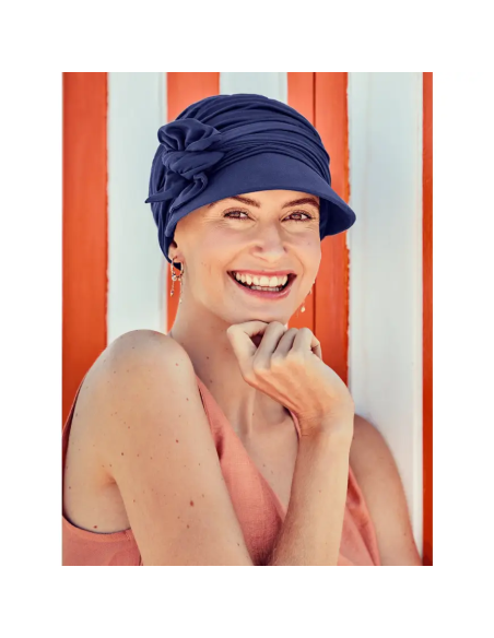 HocBriana - Gorra SPF50+ Bambú Viscosa - CHRISTINE HEADWEAR.