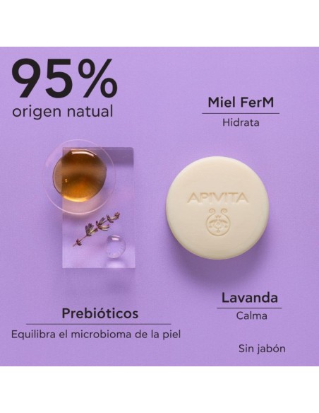 APIVITA - Limpiador & Desmaquillante Sólido.