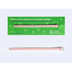COLABORA CON AECC - Pulsera solidaria. 2