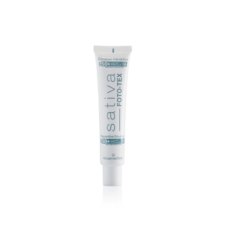 SATIVA FOTO-TEX - Emulsión Preventiva - COSMECLINIK