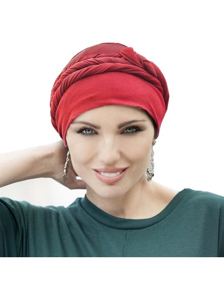 ASHA - Pañuelo Algodón Cintas Largas - MASUMI HEADWEAR