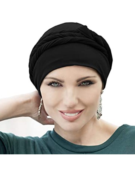 ASHA - Pañuelo Algodón Cintas Largas - MASUMI HEADWEAR