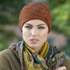PRIMROSE - Turbante Oncológico Algodón - MASUMI HEADWEAR 2
