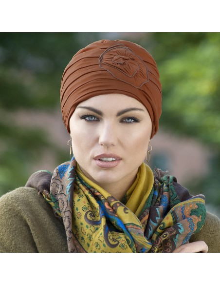 PRIMROSE - Turbante Oncológico Algodón - MASUMI HEADWEAR