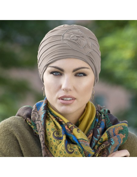 PRIMROSE - Turbante Oncológico Algodón - MASUMI HEADWEAR