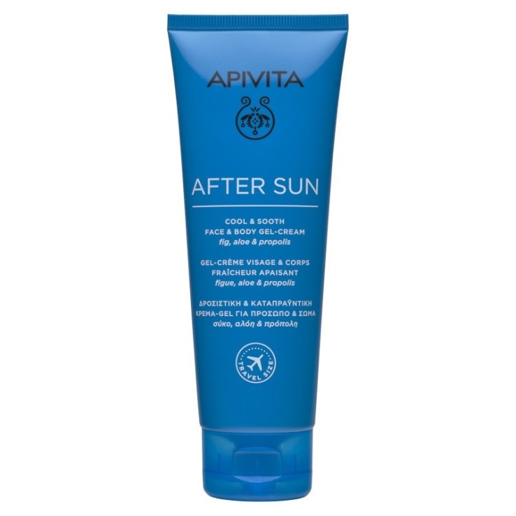 APIVITA BEE SUN SAFE - Formato Viaje - After Sun Gel-Crema Refrescante y Calmante.