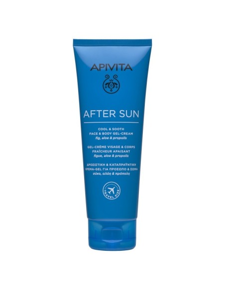 APIVITA BEE SUN SAFE - Formato Viaje - After Sun Gel-Crema Refrescante y Calmante.