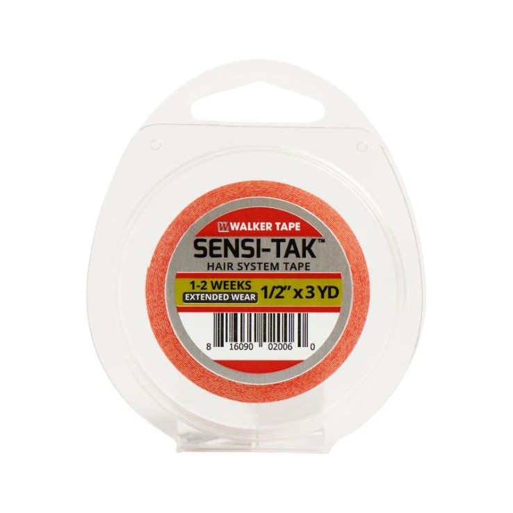 WALKER TAPE SENSI-TAK 1/2'' X 3 Yards -Cinta adhesiva para prótesis y pelucas