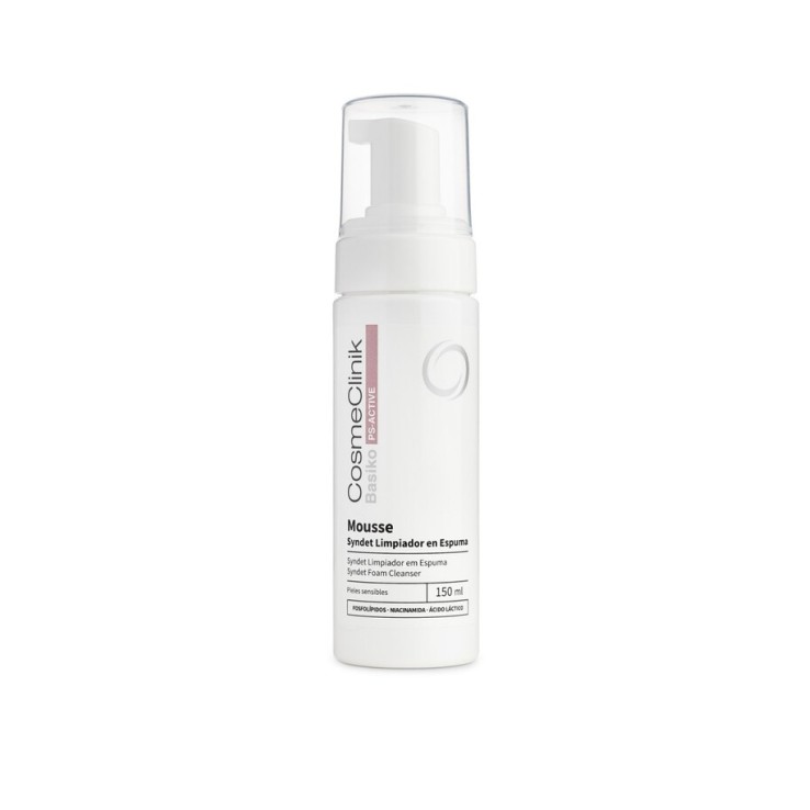 Basiko PS-Active Mousse · Higiene Facial Diaria.