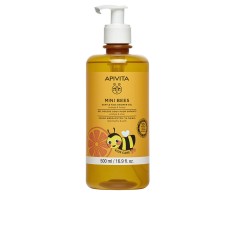 MINI BEES Gel de Ducha Niños Naranja & Miel - 95% natural