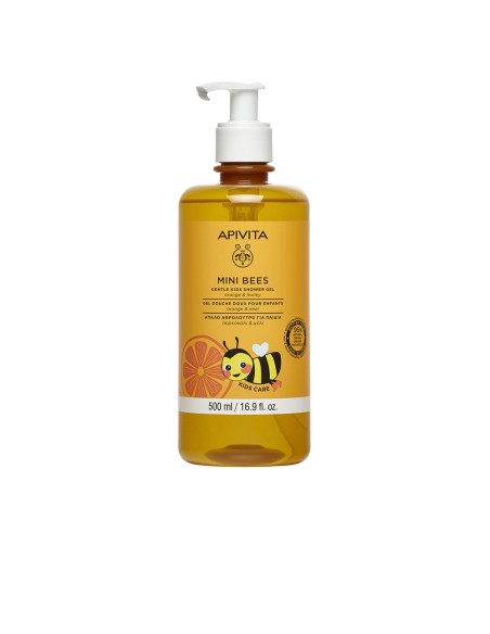 MINI BEES Gel de Ducha Niños Naranja & Miel - 95% natural