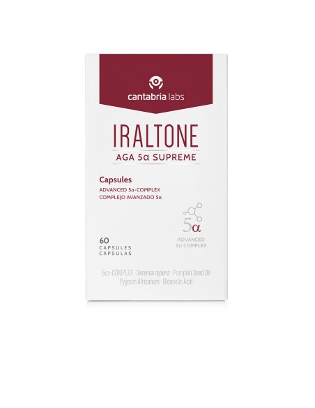 IRALTONE AGA 5A SUPREME - Anticaída Capilar Crónica – 60 Cápsulas