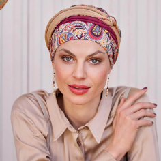 HocNOYA Moroccan Paisley · Turbante Viscosa · CHRISTINE...