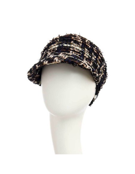 HocPandora Midnight Bouclé - Gorra Oncológica - CHRISTINE HEADWEAR - BOHO SPIRIT