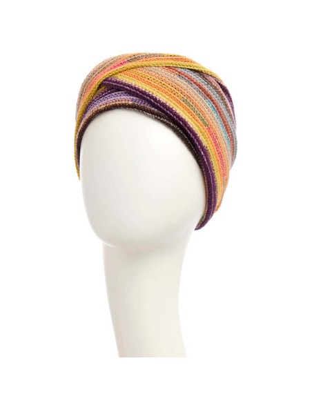 HocZOYA-V Vintage Autumn – Turbante de Algodón - Christine Headwear.