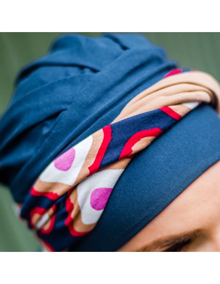 COSY OCHENTA´S - Turbante de Algodón - Aderans Headwear