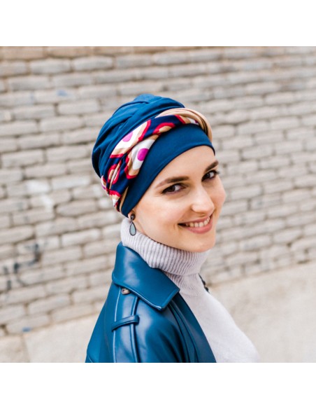 COSY OCHENTA´S - Turbante de Algodón - Aderans Headwear