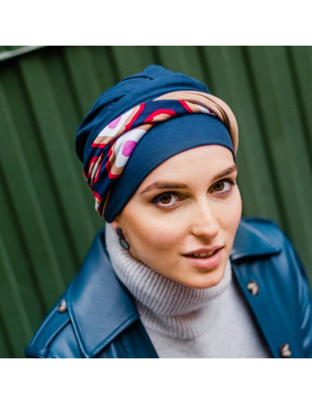 COSY OCHENTA´S - Turbante de Algodón - Aderans Headwear