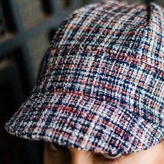 CRETA TWEED BLUE - Gorra de Algodón - Aderans Headwear. 2