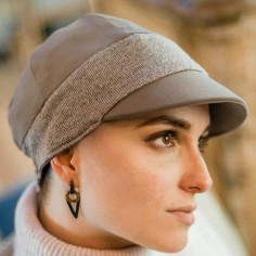 CRETA GLITTER DUO ARENA - Gorra de Algodón - Aderans...