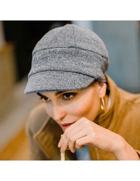 CRETA GLITTER BLUE - Gorra de Algodón - Aderans Headwear.