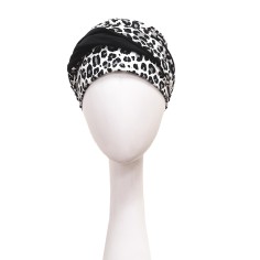 TURBANTE CONFORT LEOPARD - algodón - Carebell Headwear 2