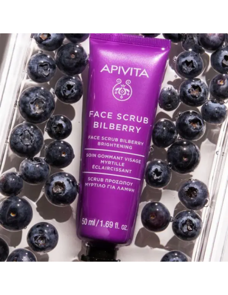 APIVITA Exfoliante suave con Arándanos - 50ml.