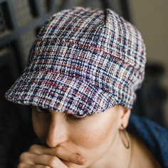 CRETA TWEED BLUE - Gorra de Algodón - Aderans Headwear. 2