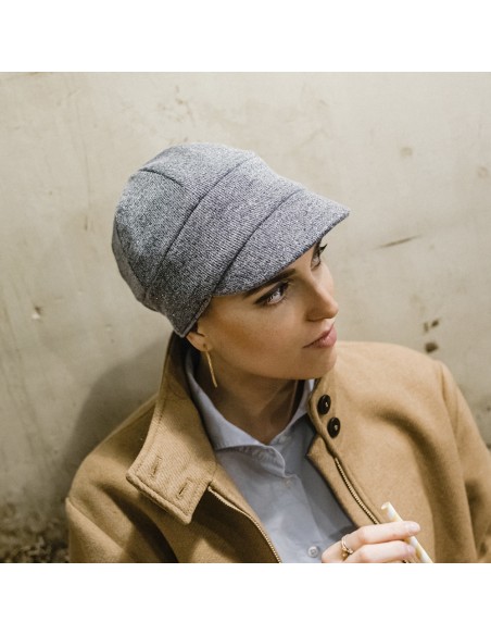 CRETA GLITTER BLUE - Gorra de Algodón - Aderans Headwear.