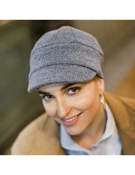 CRETA GLITTER BLUE - Gorra de Algodón - Aderans Headwear.