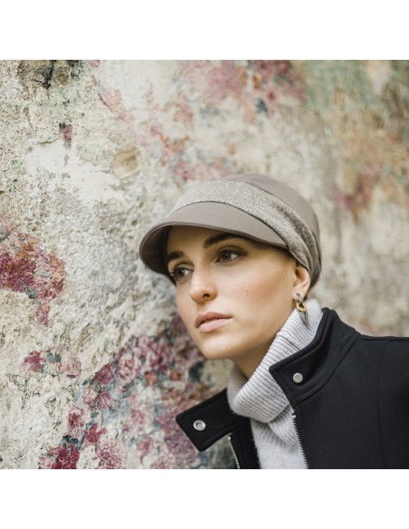 CRETA GLITTER DUO ARENA - Gorra de Algodón - Aderans Headwear.