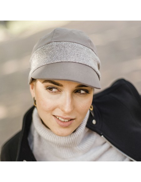 CRETA GLITTER DUO ARENA - Gorra de Algodón - Aderans Headwear.