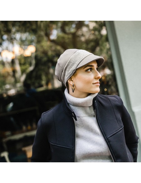 CRETA GLITTER DUO ARENA - Gorra de Algodón - Aderans Headwear.