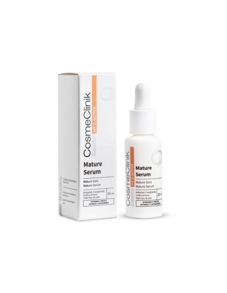 Basiko Mature Serum · Antiedad con Vitamina C 15% · Cosmeclinik.