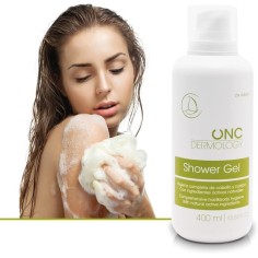 Higiene ultrasuave e hipoalergénica con el gel de baño ONC Dermology.