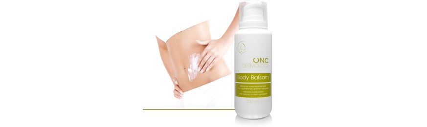 Crema corporal para radioterapia y quimioterapia ONC Body Balsam.