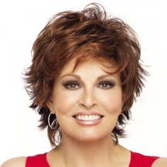 WEST ★★ - Peluca Sintética sin Tul Frontal - RAQUEL WELCH.