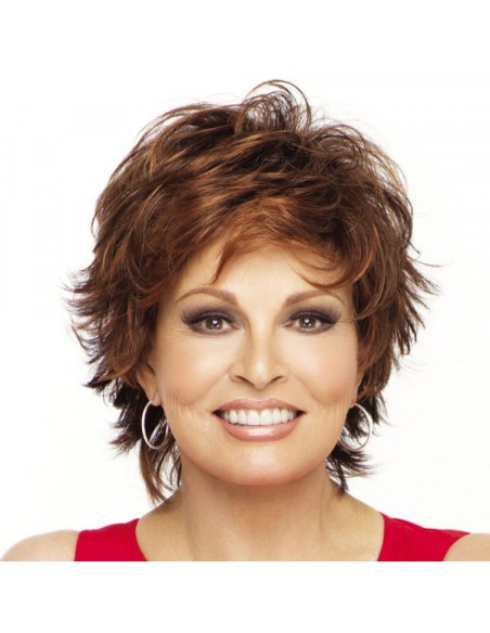 WEST ★★ - Peluca Sintética sin Tul Frontal - RAQUEL WELCH.