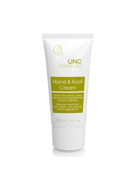 Crema reparadora ONC Hand & Foot Cream para el cuidado de la piel sensible.