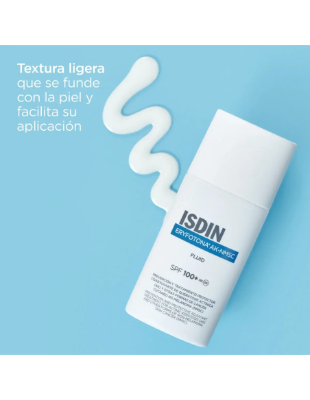 ISDIN Eryfotona Fluid 100+ Prevención y Reparación del Daño Actínico.
