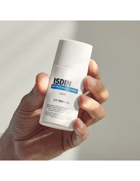 ISDIN Eryfotona Fluid 100+ Prevención y Reparación del Daño Actínico.