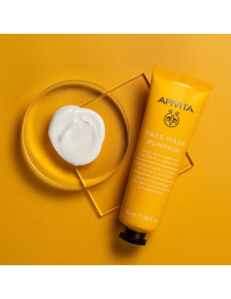 Apivita Mascarilla Facial de Calabaza – Limpieza Detox y Luminosidad