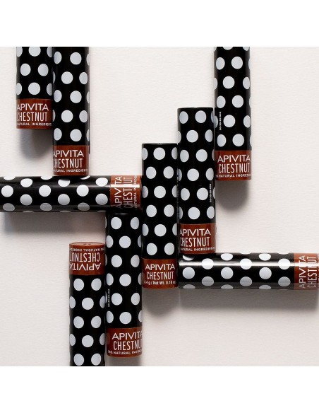 APIVITA LIP CARE Cuidado Labial con Castaña