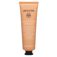 Exfoliante Albaricoque Apivita: renovación celular 94% natural
